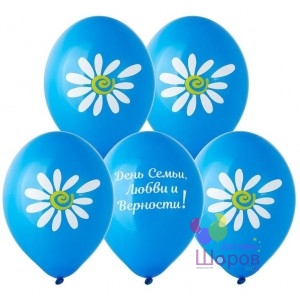 Воздушные шары под потолок «День семьи»