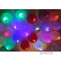 Светящиеся шары под потолок «Ассорти пастель»