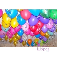 Воздушные шары под потолок «Эконом» 
